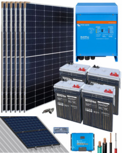 Kit Solar Victron 3000W 24V 10000Whdia