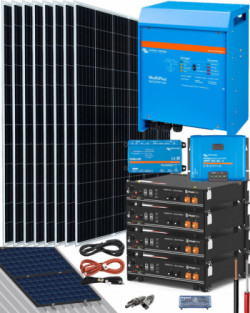 Kit Solar Victron 5000W 48V 16000Whdia